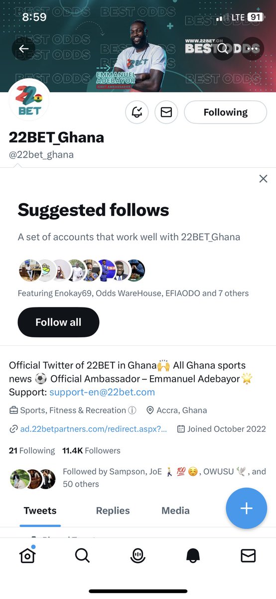 leo_LuiGgi's tweet photo. @LilMoGh @22bet_ghana I never see top before, I follow you like 19 months this🥺🙏 https://t.co/1oJq3UQDZr