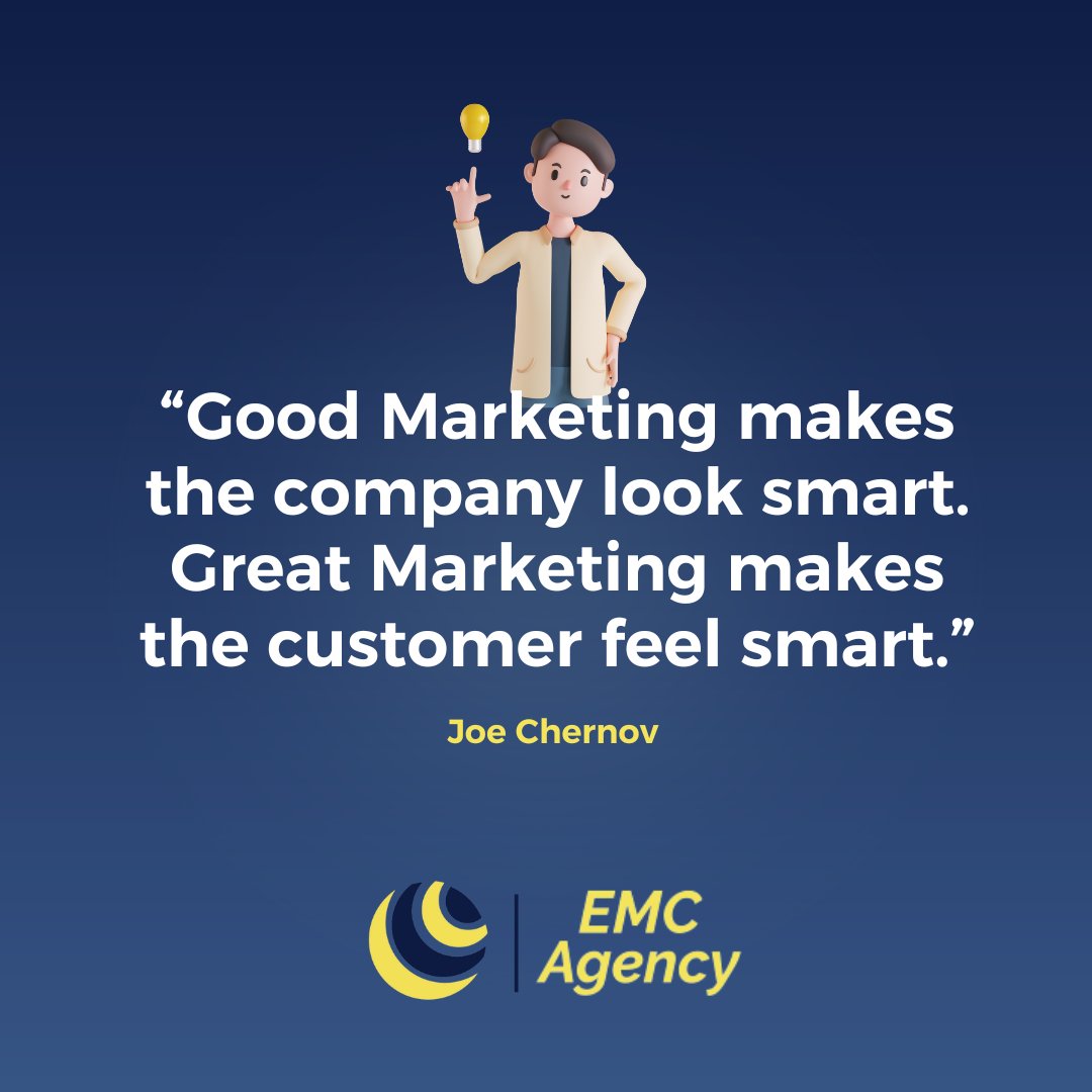 💡 Are you making your customer feel smart?! 😉