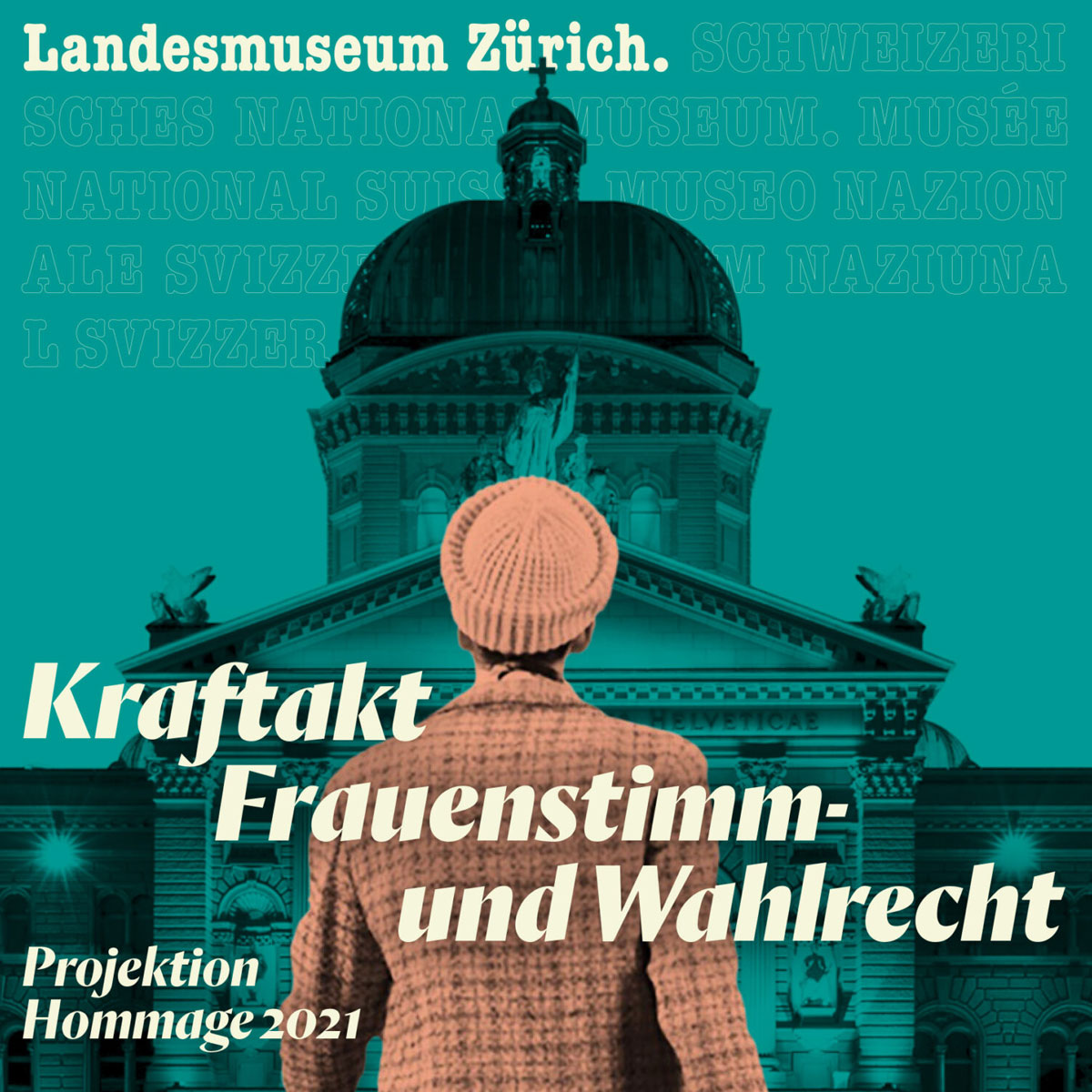 Kraftakt Frauenstimm- und Wahlrecht 💪 Das @landesmuseumzurich zeigt die Panorama-Projektion von Hommage 2021 bis zum 16. April.
#hommage2021 #50jahrefrauenstimmrecht #gleichstellung #frauenwahlrecht #1971 #schweiz
