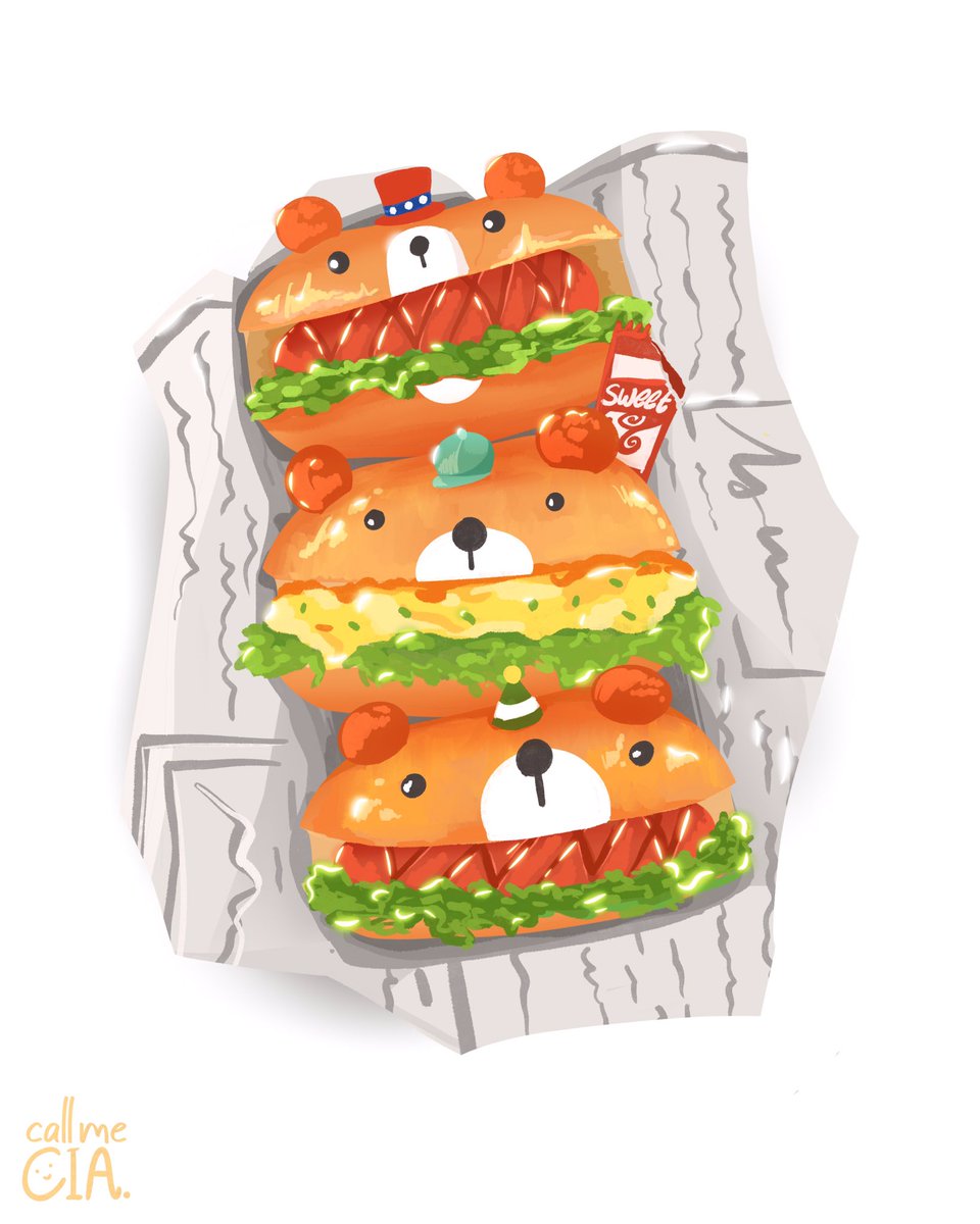 callhercia's tweet photo. Leaving adobe photoshop and settling with procreate✨ some more food illustration! thicc bunz
#illustration #adobe #procreate #opencommission https://t.co/zsTWuf8Ogp