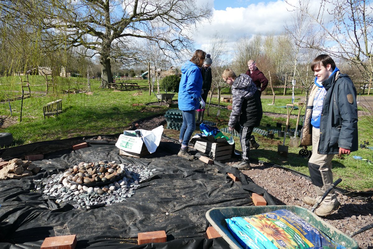 FairfieldCentre's tweet photo. Fairfield College students have been busy turning a part of our Animal Park into a sensory garden. Here are some pictures of them hard at work 🛠️

We can't wait to see it finished, and look forward to sharing more updates soon! https://t.co/IowTi2VsCI
