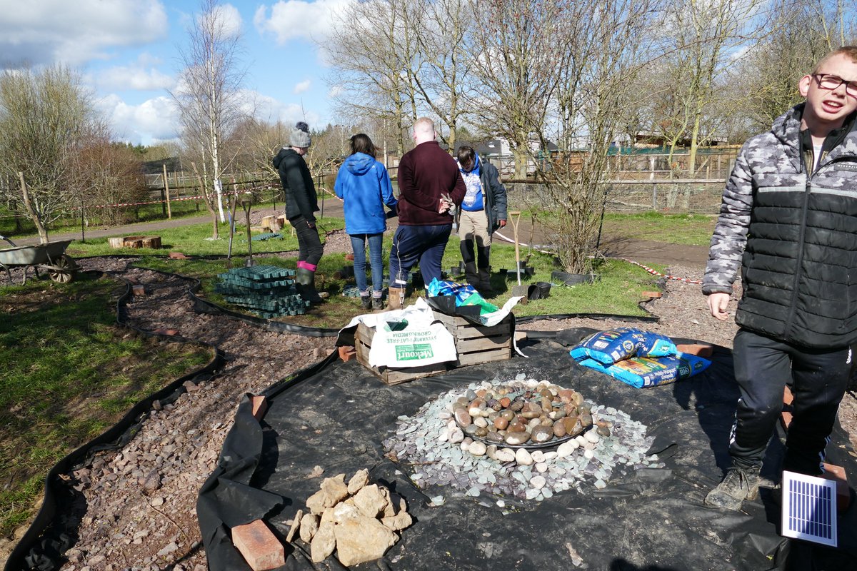 FairfieldCentre's tweet photo. Fairfield College students have been busy turning a part of our Animal Park into a sensory garden. Here are some pictures of them hard at work 🛠️

We can't wait to see it finished, and look forward to sharing more updates soon! https://t.co/IowTi2VsCI