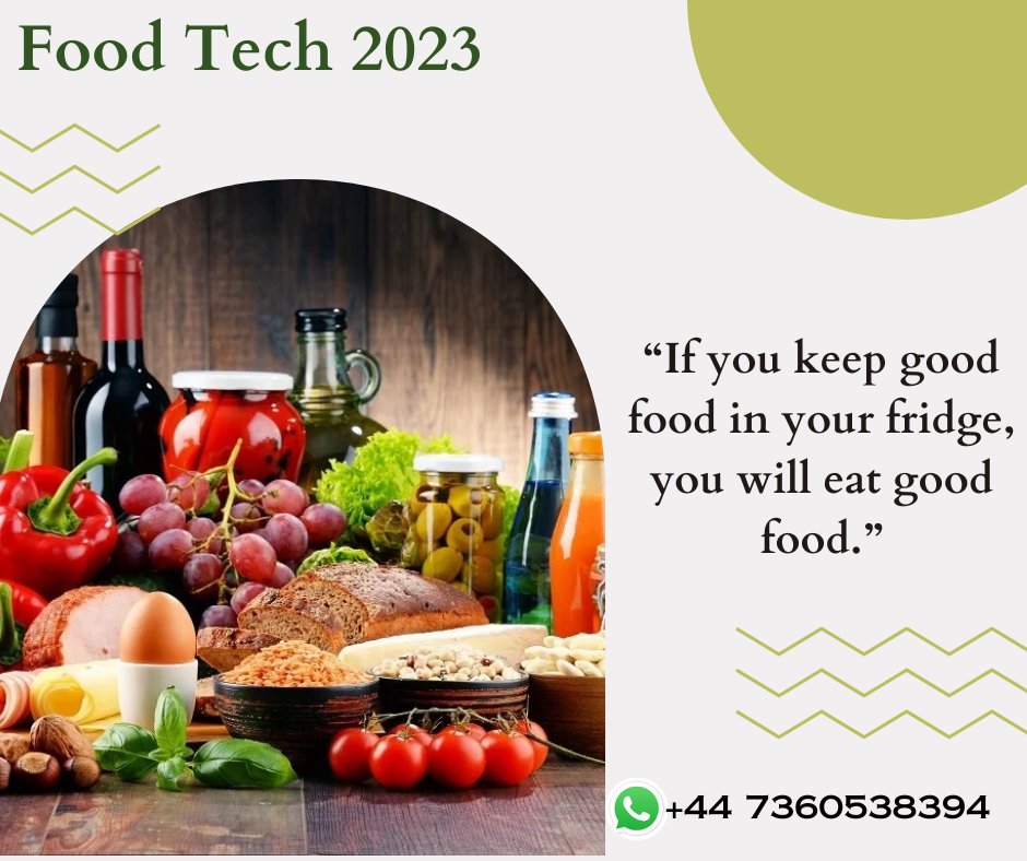 Hurry up and Book your Slot!
Join us at the 45th International Conference on Food Technology &amp; Beverages.
Register through:foodmeet.foodtechconferences.com/registration.p…
Date &amp; Venue: May 22-23, 2023 in Wroclaw, Poland.
#foodtech #food #beverage #FoodSecurity #foodchemistry #foodscience.