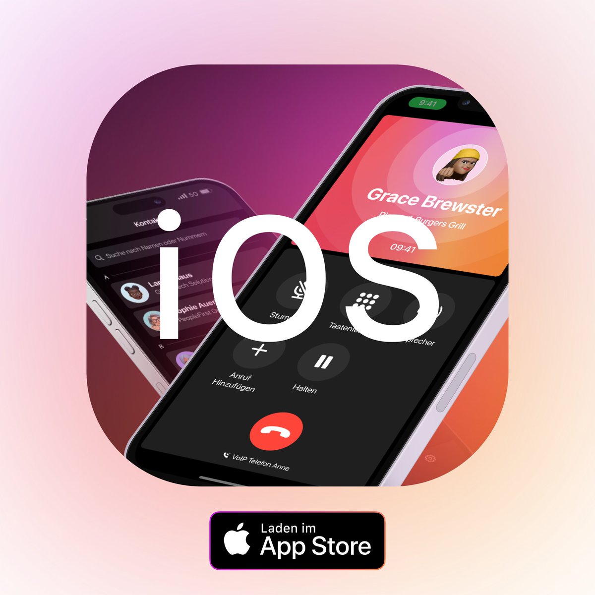 clinqphone's tweet photo. Es ist soweit! Die #iOS App für #CLINQ ist endlich am Start 🥳 Guck mal hier: https://t.co/zioCJPTjbj https://t.co/VC99yYxISQ