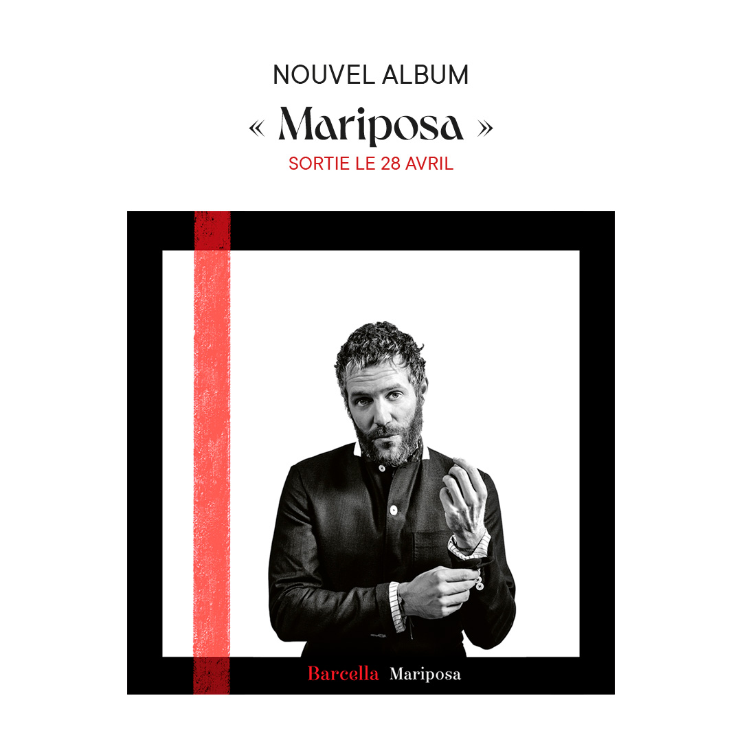 CharabiaFestiva's tweet photo. ❤️ @MrBarcella vient de dévoiler la sortie de son album "Mariposa" le 28 avril prochain !
Ces nouveaux titres seront joués à la @cartoreims le 22 novembre prochain !
👉 Par ici pour les places : https://t.co/h3VKOhJKjH
#charabia2023 #charabiafestival #barcella #mariposa #Reims https://t.co/66z85uIxMH