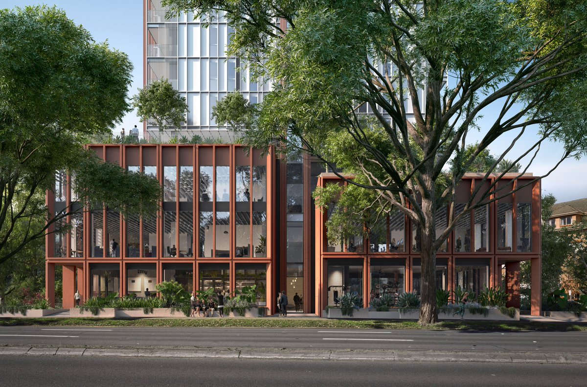 MakeArchitects's tweet photo. #TheBryson in Sydney’s northern suburb of Chatswood has received development approval!
The 90m residential tower will bring 70 new homes featuring one, two and three-bed apartments, plus two commercial office floors and a ground floor retail space.
https://t.co/TU8qjiReOF https://t.co/KOc8nf1cxu