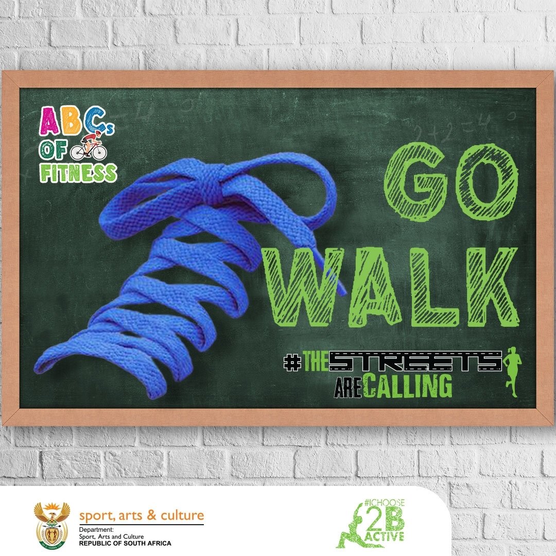 KabeloSekaleli's tweet photo. Walking 1 or 2 kilometres is a form of exercise, and it typically requires some physical effort. However, there are a few ways to make it easier:

🧵

#TheStreetsAreCalling
#IChoose2BActive
#ExerciseItsYourRight
#ABCsOfFitness https://t.co/eWg51bnlk5