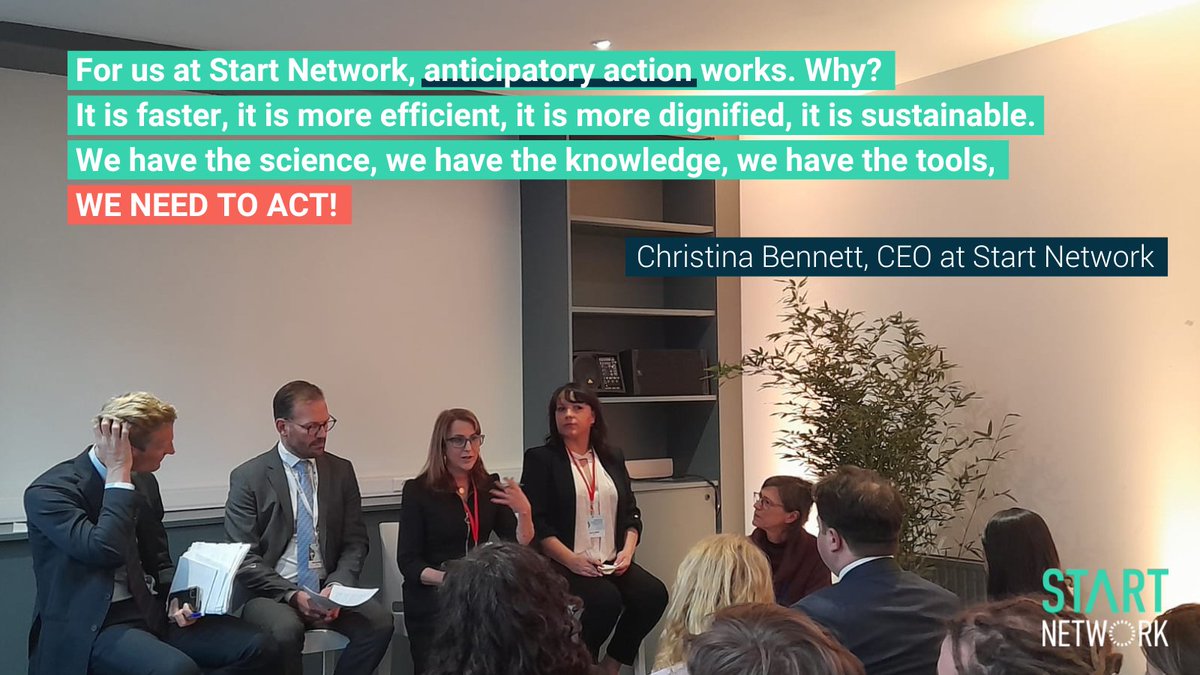 💪💨We need to act. We have the science, knowledge, and tools.

55% of #climatecrises are predictable, yet only 1% of #humanitarian financing is given to anticipatory action. Why wait for a crisis to act?  

Support us to act ahead of emergencies startnetwork.org/network/become… #EHF2023