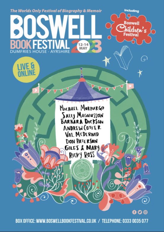 The full programme for Boswell Book Festival 2023 is out now! 🤩

boswellbookfestival.co.uk