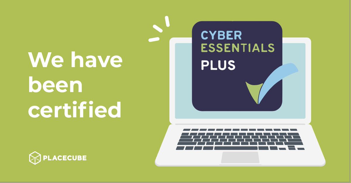 As part of our continued commitment to keeping our clients' data secure, we're delighted to announce we've been certified as Cyber Essentials Plus.