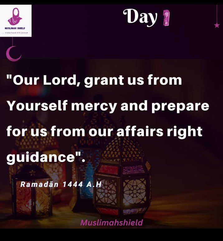 MuslimahSheild's tweet photo. Aamin
#Ramadan2023 
#SahurDay1 
#Ramdanday1
#MuslimWomen 
#MuslimsConnect 
#muslimashield https://t.co/C5X4q0GcSP