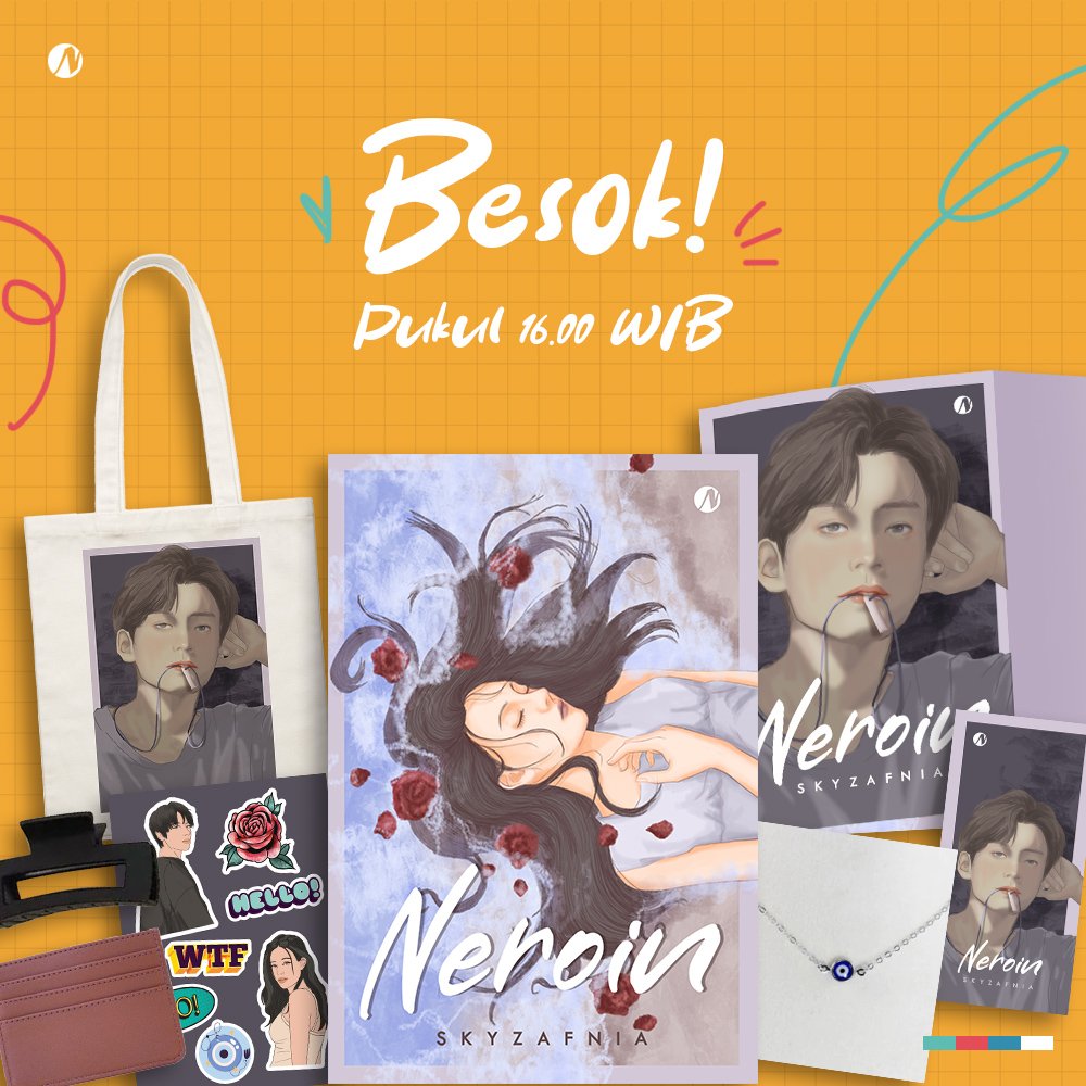 naratama_id's tweet photo. BESOK BANGET!!!
Sambil ngabuburit, besok pukul 4 sore wajib PO Neroin kak @1998skies ya 🤩 https://t.co/OQjzsa5Bd7