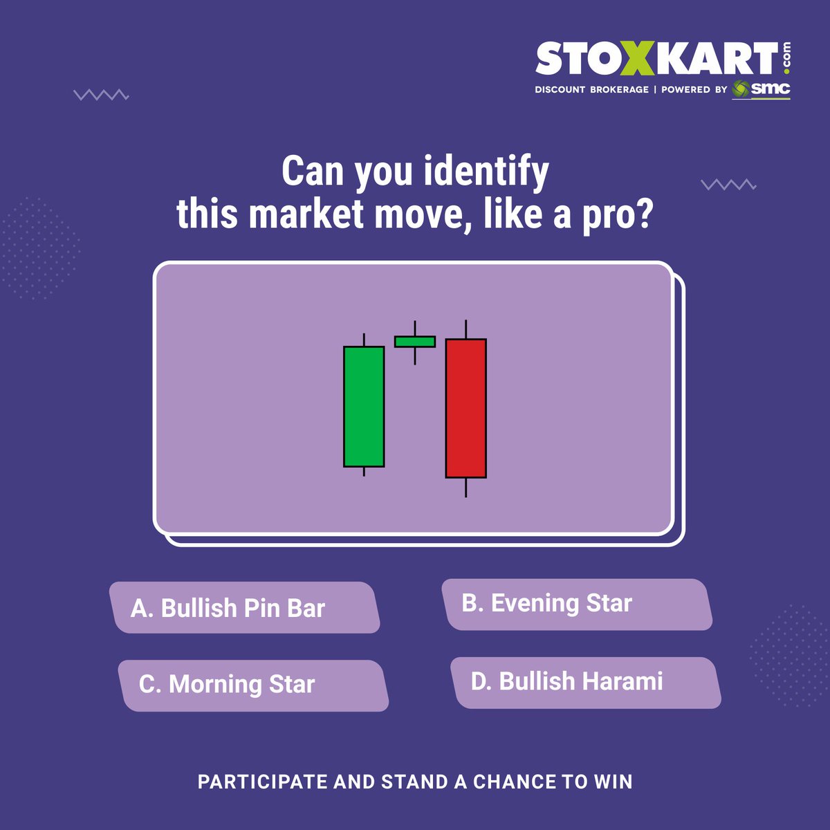 DM your answer and stand a chance to win exciting prizes!

Valid only till tomorrow.
Instructions:

1. Like &amp; share this post, add in your story &amp; tag us.
2. Tag 2 friends in comments.
3. Follow us.

#Stoxkart #Stoxkartquiz #ContestIndia #ContestAlert #Contestgiveaway #stoxboss