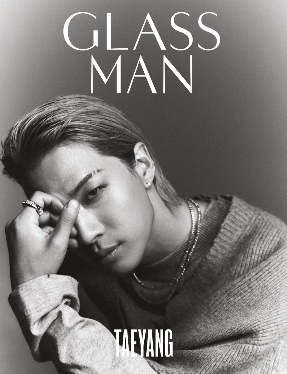 glassmagazine's tweet photo. “The genuine purpose of art is to move people’s hearts”, Dong Young-bae, best known by stage name @Realtaeyang, tells #GlassMan. We discuss fatherhood, his new single Vibe, and returning to the industry after a 6-year hiatus in the spring issue, out this weekend. #taeyang https://t.co/upQ9iaUdwo