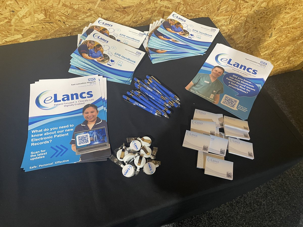 Cicdivision's tweet photo. CIC ePR Engagement at the CIC Spring Podiatry Event #StepIntoEPR #CICCernerLearners #GoLive #84DaysToGo @ELHT_NHS @_eLancs @ELHT_QI https://t.co/9wJMaPfZED