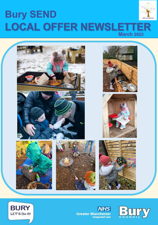 BuryLocalOffer's tweet photo. The March edition of the SEND Local Offer newsletter is now available to read online:
https://t.co/0D8htYUORH https://t.co/1ggQBNzZpU