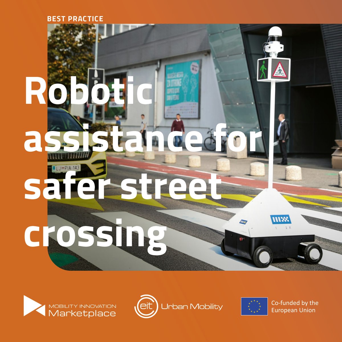 EITUrbanMob's tweet image. 🚸🚦 #RoboticAssistance is helping create safer streets for pedestrians!  

Check out this pilot project on the EIT Urban Mobility #Marketplace and learn how it works: marketplace.eiturbanmobility.eu/register?utm_s… 

#ActiveMobility #AccessibilityAndInclusivity