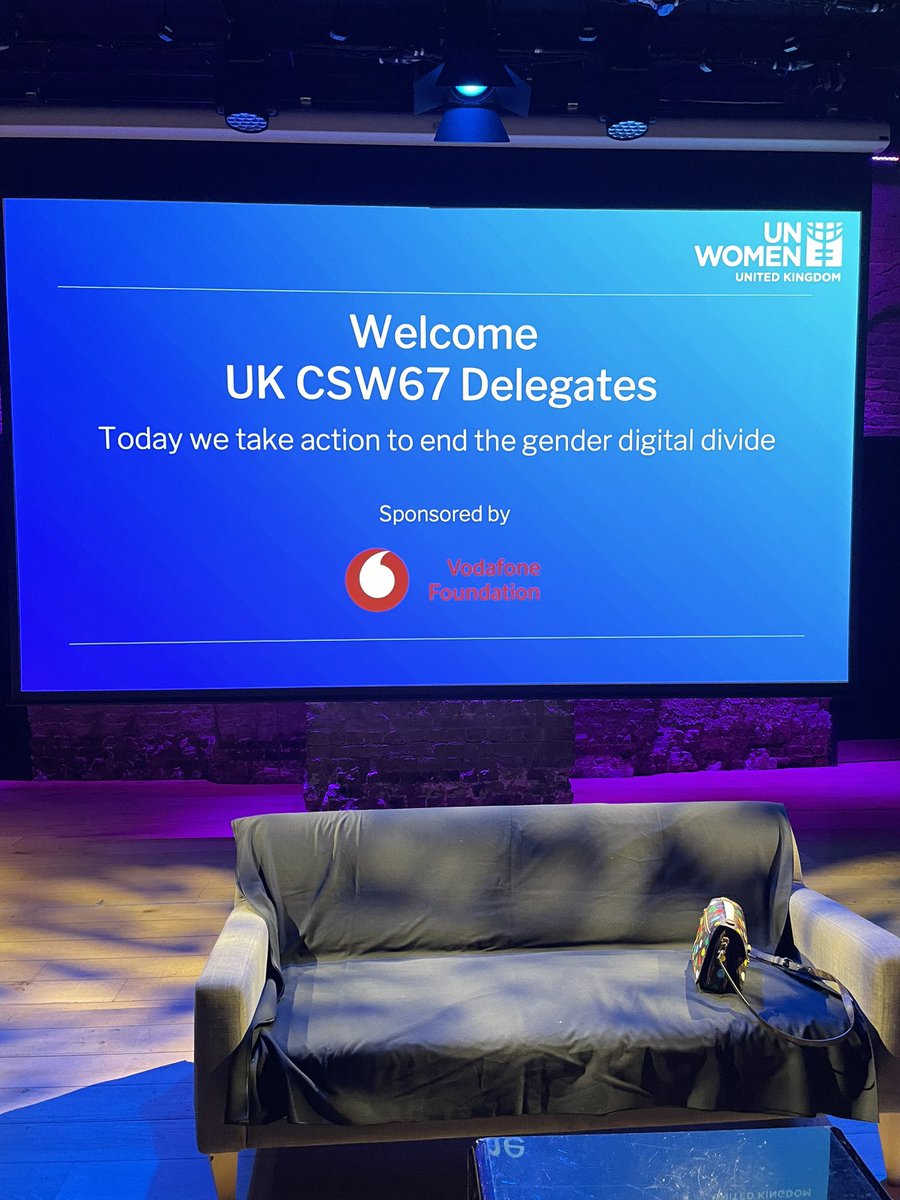 _rolak's tweet photo. Joining the @UNWomenUK this morning for a session on ending the gender digital divide. 

As an UNstereotype member with @fleishmanUK, it’s great to be here with likeminded people ♥️ https://t.co/13Zdr0IME3