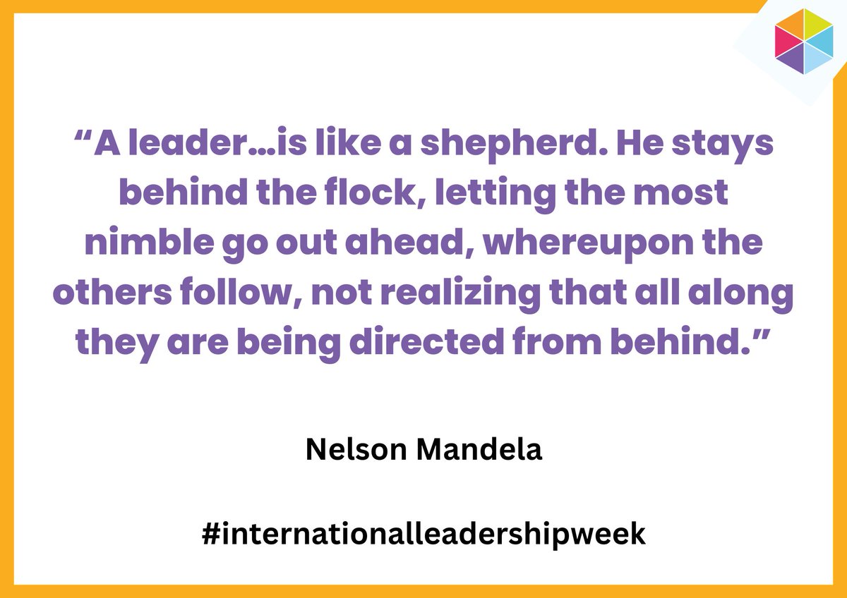 There are so many inspiring leadership quotes from Nelson Mandela. 

What's your favourite?

#InternationalLeadershipWeek