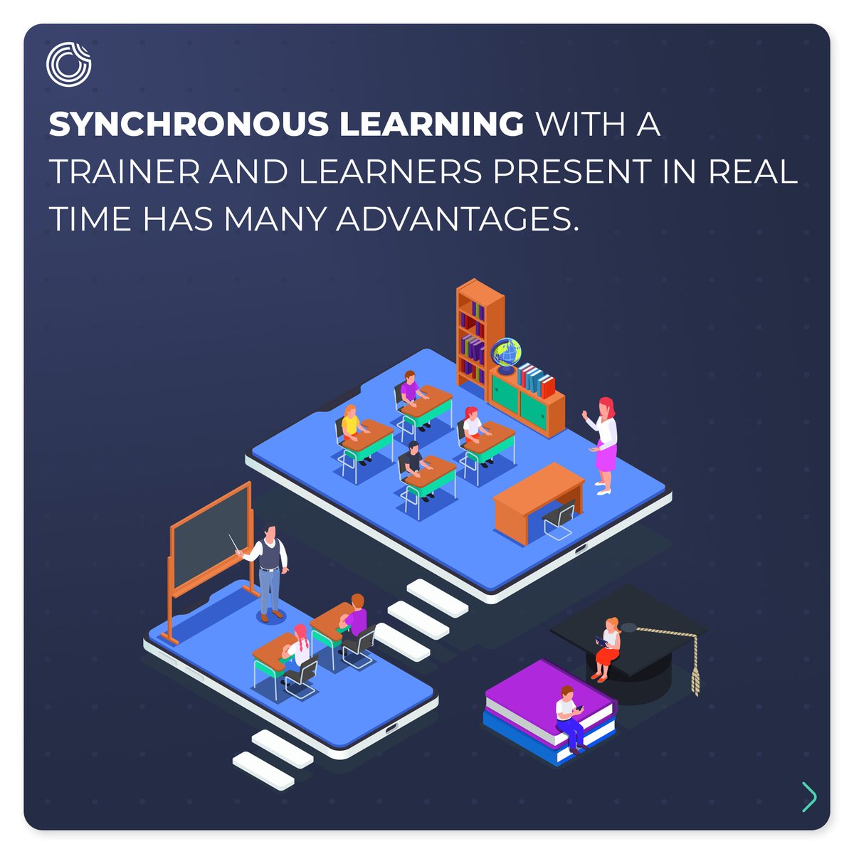 Opigno's tweet image. Which training will work for you best — with or without an instructor?
Thread 👇
👀 Follow us for more educational topics!
#synchronouslearning #asynchronouslearning #lms #elearning