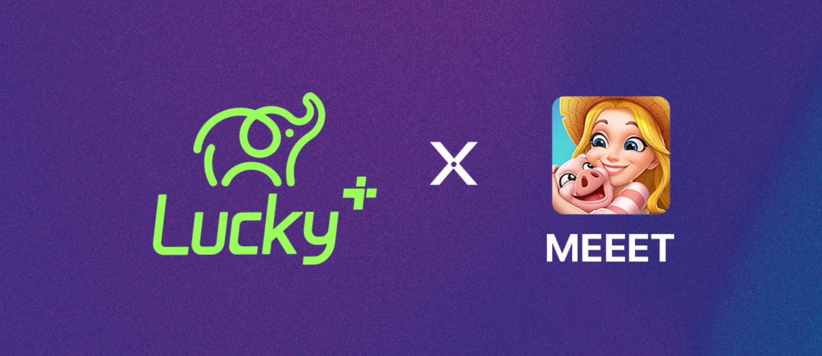 LuckyGo_io's tweet photo. Luckyplus is thrilled to announce our partnership with @MEEETOfficial ! ❤️

MEEET Is A Blockchain Game Platform Based On Social Relationships. 

20 MAMA WL giveaway link：https://t.co/cODi1c1XAS

#Giveaway #GameFi #NFTs https://t.co/tms98b2wgD