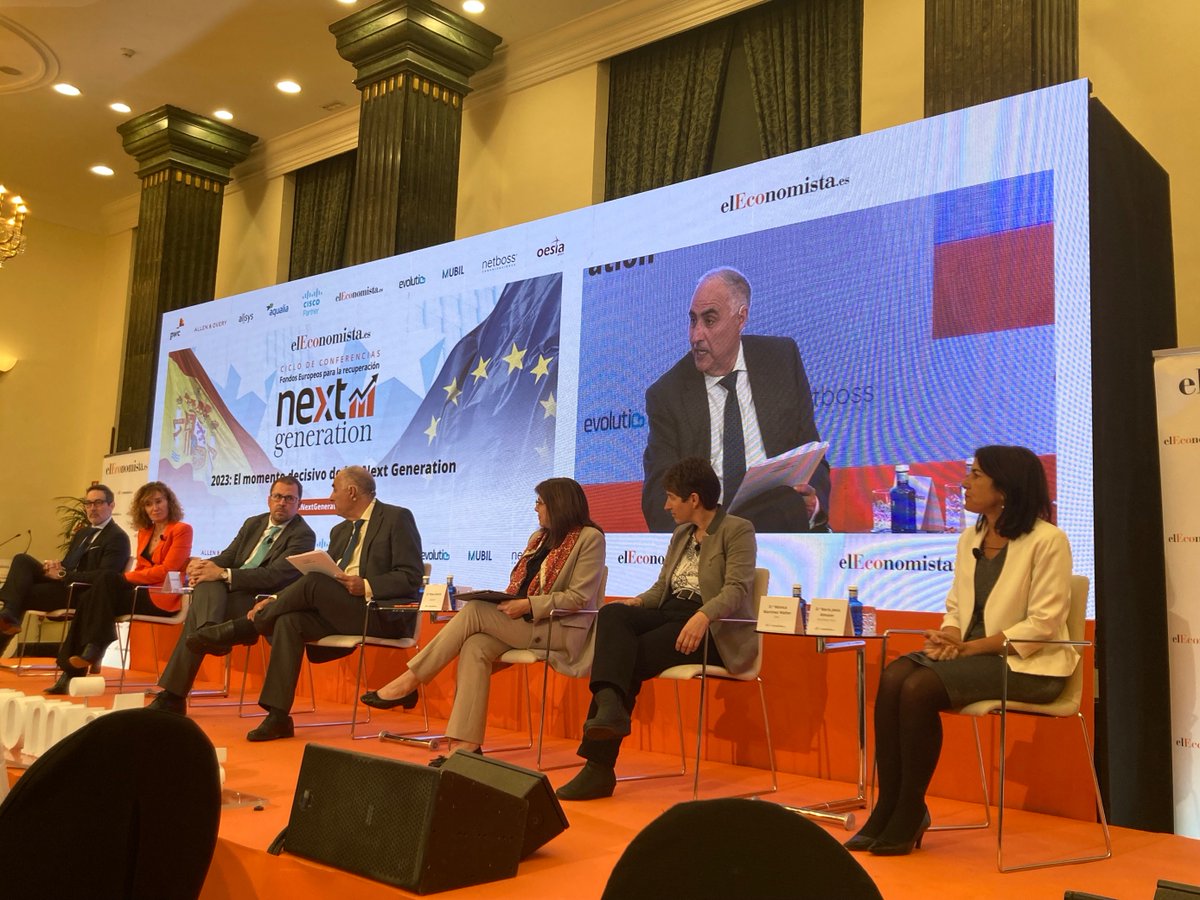 TelefonicaTech's tweet photo. 🗣 @almazormjesus: 'El 70% de los ciberataques es a #pymes. Por lo que, si no hay una conciencia de que tenemos que transformarnos digitalmente, y adoptar la #cibereguridad dentro del negocio... lo tendrán muy complicado'. #NextGenerationeE https://t.co/UsosAuGsyw