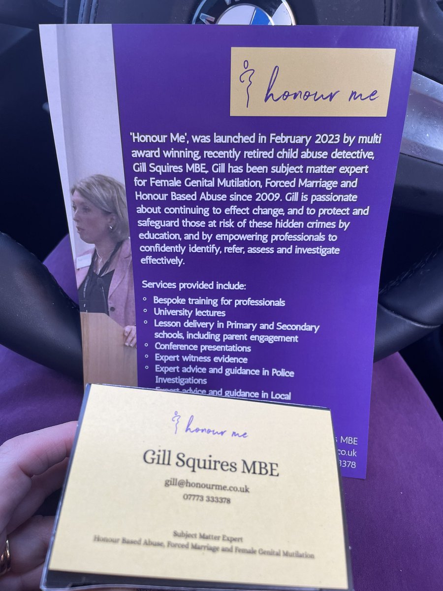 How exciting! Just picked up my flyers and business cards for my new business! It’s real!!  I really care about these issues - so a proportion of profits will be given to organisations working in communities #retiredcop #passion #makingadifference #EndFGM #StopForcedMarriage