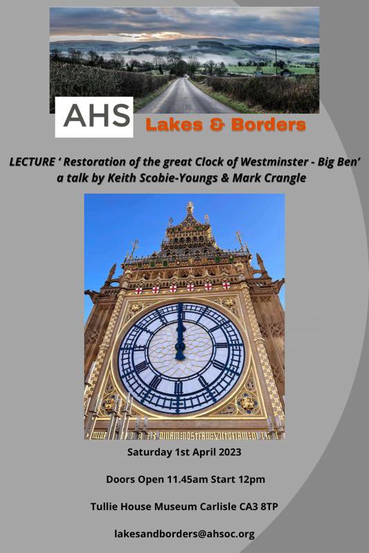 Please come along, you don’t have to be members of the AHS…but afterwards I’m sure you will want to join!!