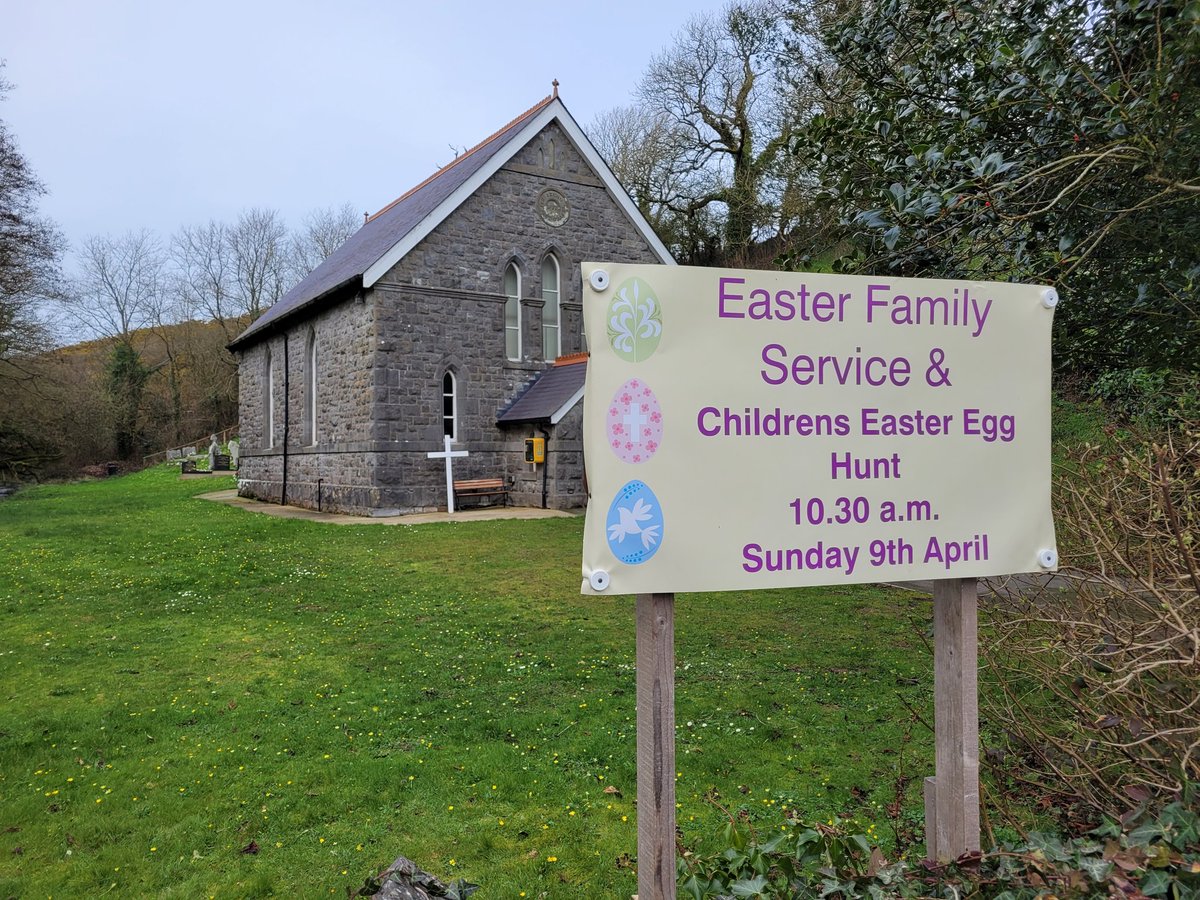 SandyHillChapel's tweet photo. April is nearly here & it brings #Easter. Come, 2nd April for Palm Sunday 10:30am & collect a #palmcross. Lots going on in #HolyWeek, a walk in 'Tish with a Cross, & Easter Egg Hunt on Easter Sunday in Chapel garden at 10:30am Service, 9th April. @coastlandsnews @purewestradio https://t.co/lSnRFt1nlo