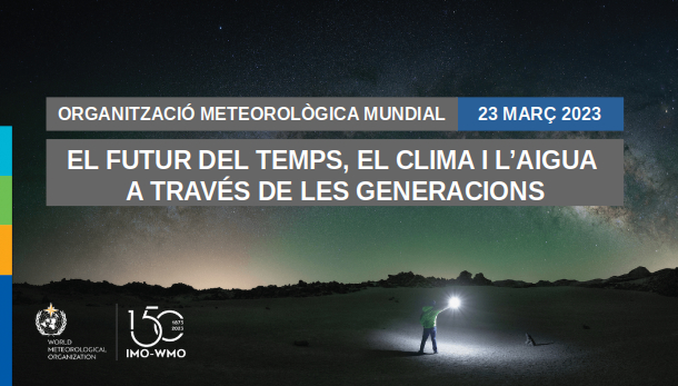 meteocat's tweet photo. 🗓️ Avui és el #DiaMeteorològicMundial #DMM #WorldMetDay: L’enhorabona als professionals i aficionats que ens estimem la meteorologia.
📝 El lema d’enguany de l'@WMO parla de la importància de conscienciar a les noves generacions en meteorologia i climatologia. https://t.co/iviVFVEnr3