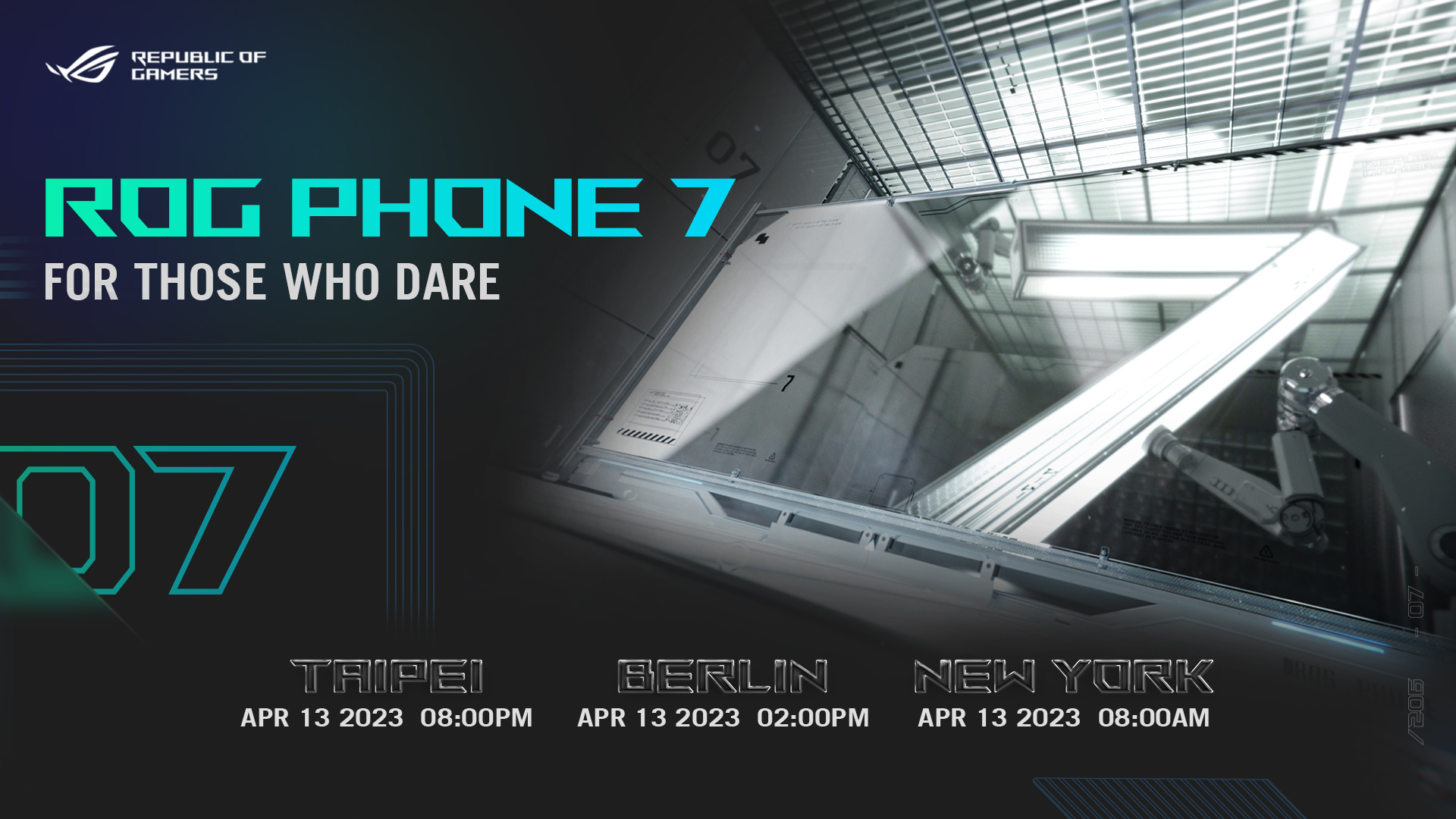 ROG Phone 7 chega ao Brasil em julho; confira a data