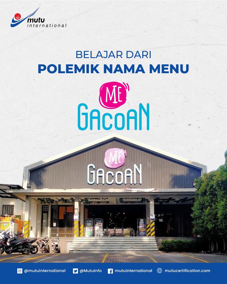 Pemberian label halal bukan hanya tentang bahan menu makanan tapi juga dari nama menunya.