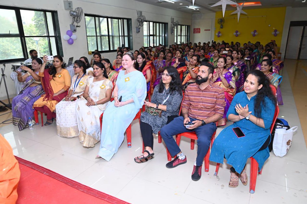 YASH_Tech's tweet photo. To highlight their work and raise awareness of #WomenEmpowerment on #InternationalWomensDay, #YASHFoundation #ImpactPartner Hope for the Children Foundation  invited YASH Technologies to join them, &amp; celebrate the achievements of the women supported by #YASHians

#IWD2023 #IWD https://t.co/kmYMfzkByr
