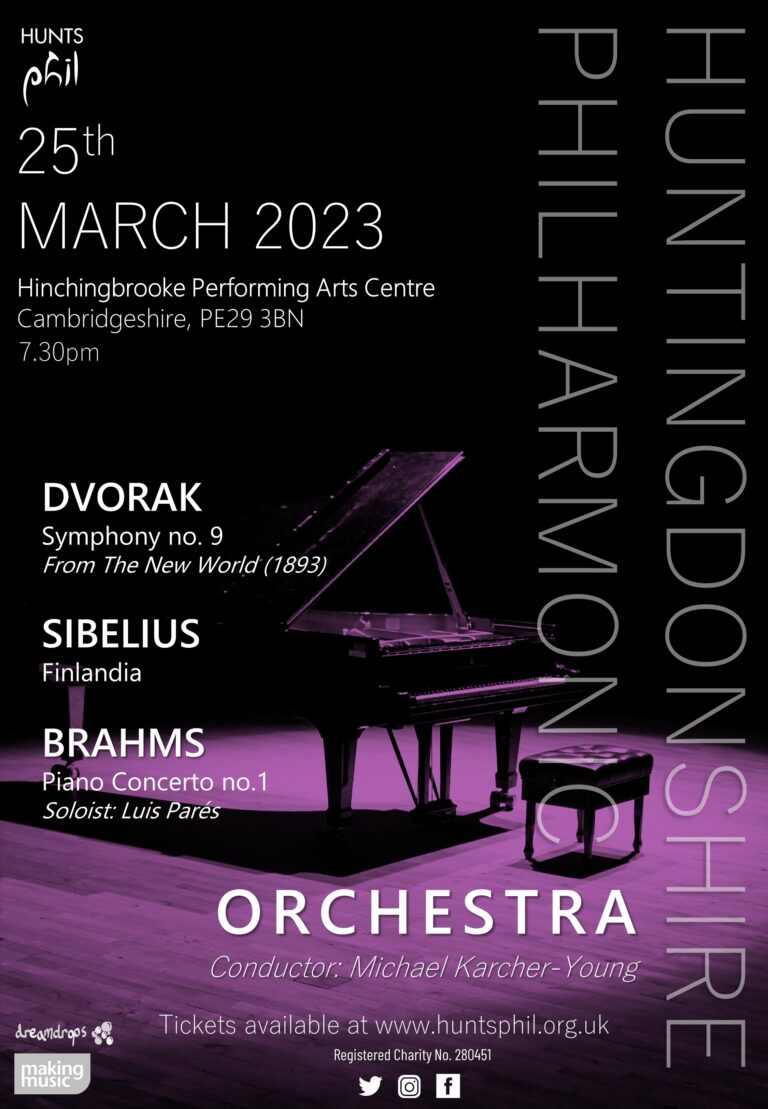 Hunts_Phil (@hunts_phil) on Twitter photo This Saturday! Come and hear our orchestra perform works by Dvorak, Sibelius and - with soloist <a href="/LuisParesPiano/">Luis Parés</a> - Brahms Piano concerto no1. Details and tickets here huntsphil.org.uk/season-2022-20… #ClassicalMusic #Huntingdon #BrahmsPianoConcerto #Cambridgeshire This Saturday! Come and hear our orchestra perform works by Dvorak, Sibelius and - with soloist <a href="/LuisParesPiano/">Luis Parés</a> - Brahms Piano concerto no1. Details and tickets here huntsphil.org.uk/season-2022-20… #ClassicalMusic #Huntingdon #BrahmsPianoConcerto #Cambridgeshire