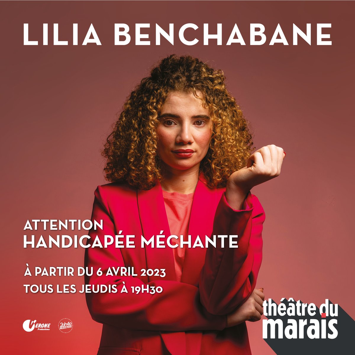 20h40 Productions Officiel (@20h40prod) on Twitter photo Après plusieurs mois de succès à #lapetiteloge de #Paris, #liliabenchabane revient tous les jeudis à 19h30 à partir du 6 avril 2023 au <a href="/TheatreMarais75/">Théâtre du Marais (Paris)</a> !
Retrouvez-la également dans <a href="/LaBOInter/">La Bande Originale</a> sur <a href="/franceinter/">France Inter</a> !
+ d'infos :
👉 bit.ly/40jutf2
#humour #spectacle Après plusieurs mois de succès à #lapetiteloge de #Paris, #liliabenchabane revient tous les jeudis à 19h30 à partir du 6 avril 2023 au <a href="/TheatreMarais75/">Théâtre du Marais (Paris)</a> !
Retrouvez-la également dans <a href="/LaBOInter/">La Bande Originale</a> sur <a href="/franceinter/">France Inter</a> !
+ d'infos :
👉 bit.ly/40jutf2
#humour #spectacle