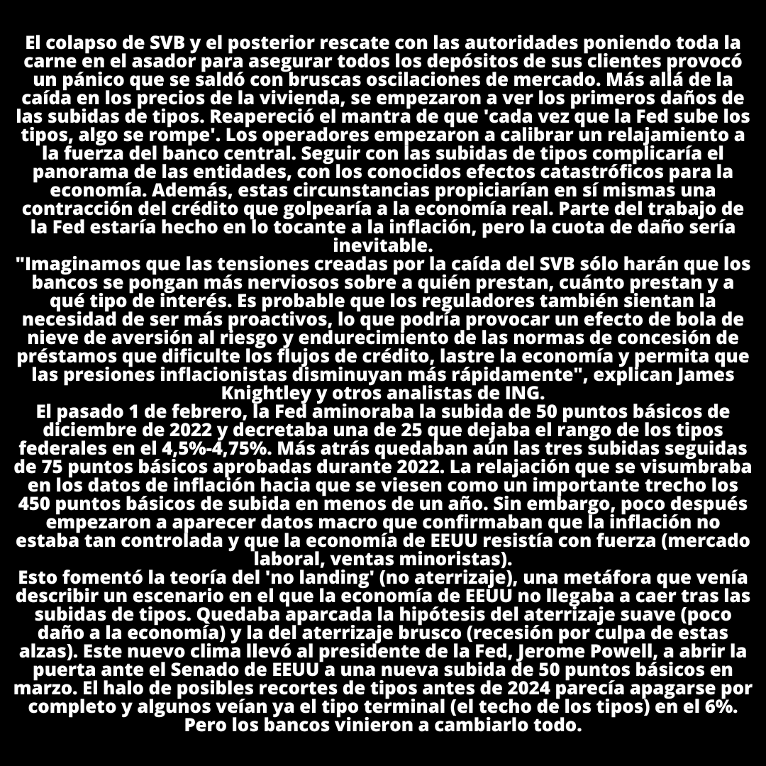 Savanna_Trading's tweet photo. 💹NOTICIAS DEL MERCADO💹
🧷23/03/2023🧷
#Indices #inversion #InversionesInteligentes #ibex35 #comercio #Dinero #eurostock #Economia #brocker #NASDAQ https://t.co/c8SdB6zYuu