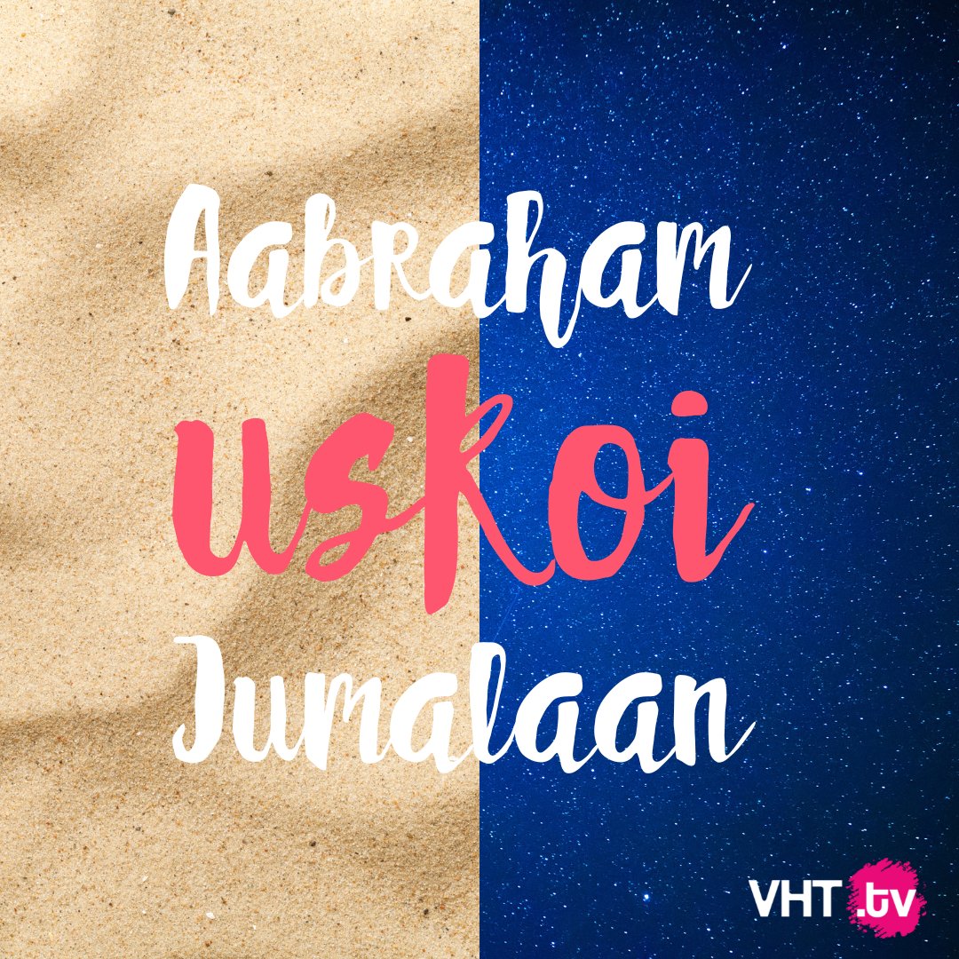 vht_tv's tweet photo. Jumala ei kutsu ihmisiä vahvistamaan osaamistaan vaan uskoa. Vahva usko ei ole riippuvainen kyvyistä, iästä tai sukupuolesta. Se on käyttökelpoista aina ja kaikkialla. Jos haluat miellyttää Jumalaa: usko Hänen lupauksiinsa! https://t.co/QmKIoKieAN