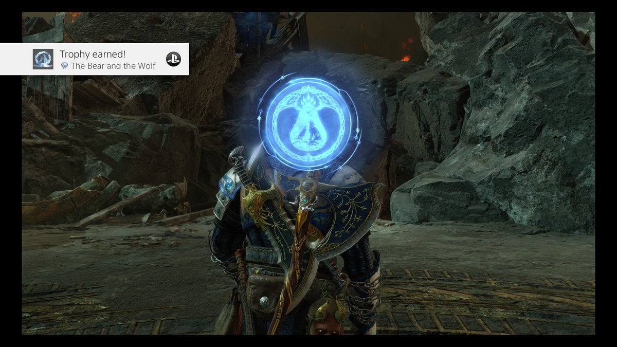 nappysart's tweet photo. God of War Ragnarök
The Bear and the Wolf (Platinum)
Collect all Trophies #PS4share https://t.co/2F6OPd9FES https://t.co/8JV1PulJ0E