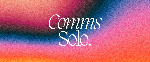 ✍ Are you 'the' comms person at your org? You're not alone!

I created #CommsSolo to share/get ideas and connect because I don't have my 'tribe' at work. It's back after a lil hiatus!

Join our network on <a href="/tryGuild/">Guild</a>: lnkd.in/dVujj9qD

#internalcomms #comms