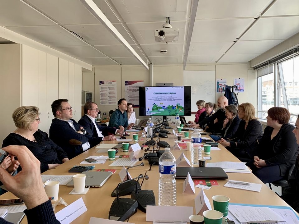 VVFleuris's tweet photo. Ce 21 mars, le #CNVVF réunissait quelques régions représentatives du fonctionnement du label aujourd’hui, ceci afin de mettre en place une nouvelle stratégie plus en phase avec l’ensemble des organismes en charge de la labellisation #VillesEtVillagesFleuris sur leur territoire.🌳 https://t.co/Iy9cikZwvf