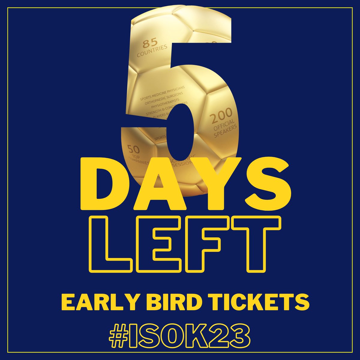 footballmed's tweet photo. ⏳Go go go! #isoK23 #London #London2023 #isokineticConference 

➡️➡️➡️https://t.co/01bBVbuFjX https://t.co/YyrGTUkZsa