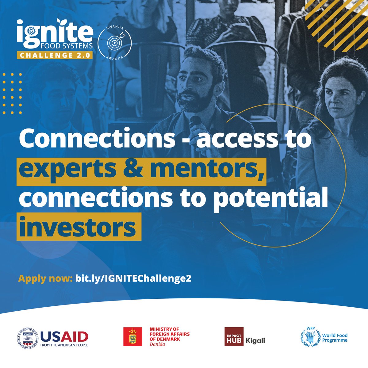 ImpactHubKigali's tweet photo. 🚀 Are you passionate about tackling #foodsystems challenges and driving change in #Rwanda? Join the #IGNITEFoodSystemsChallenge! Selected ventures will receive up to $30,000 grant funding + 4 months of curated acceleration support.

Apply today  👉  https://t.co/JCHZpU53r9 https://t.co/hox2cdsxkK