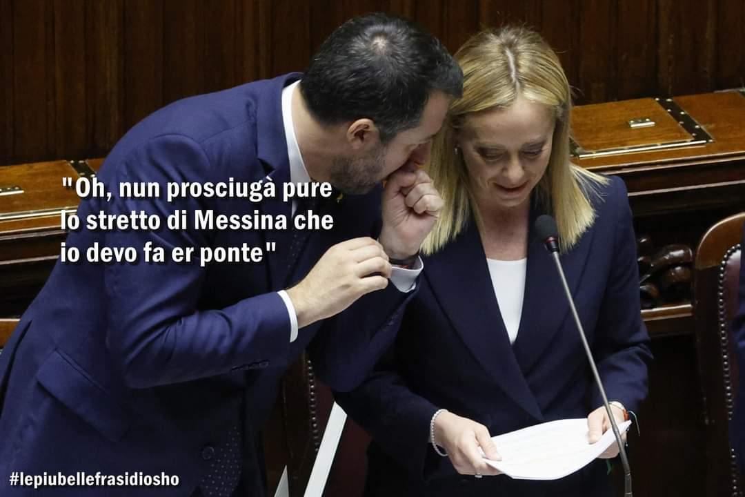 lefrasidiosho's tweet photo. Nun famo scherzi eh 
#siccità #Bonelli #Meloni #adige #pontesullostretto https://t.co/44JgcYNmX2