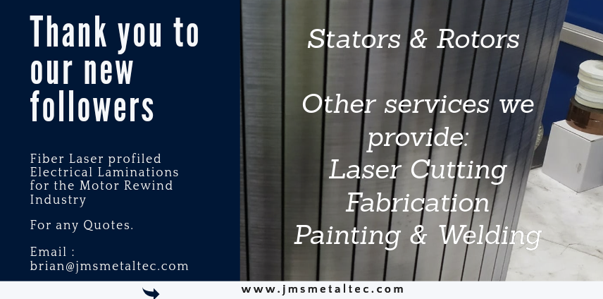 JMetaltec's tweet image. Good morning fellow tweeters. Have a good productive day

Thanks to our new followers
@winndeavor @C3_ltd @SapcoteEngLtd @WinSPC @SharpWilkinson1 @ConRoElectronic 

For Quotes:  brian@jmsmetaltec.com
#winding #rewinding #electricmotors #motors