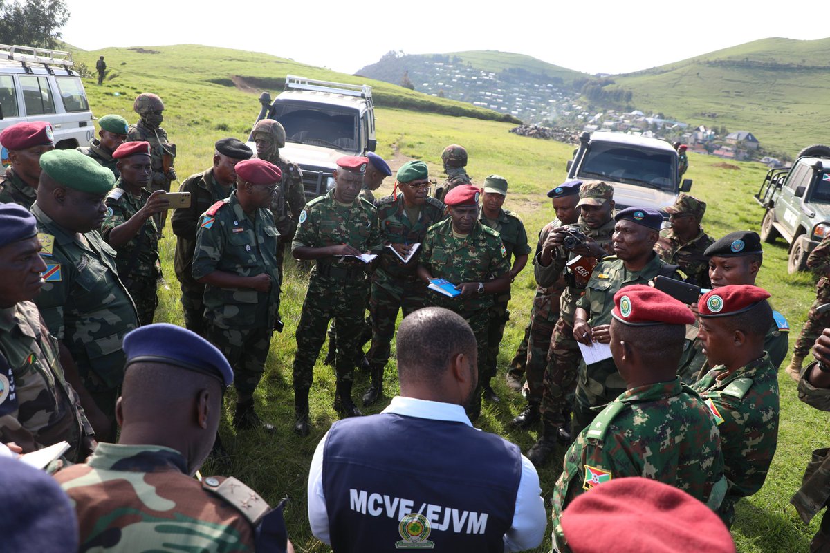 KiizaElia's tweet image. 1/4
In compliance with the resolutions of #EAC Heads of State in #Addis_Ababa, #M23 withdrew from several regions including #Karuba &amp;amp; #Mushaki, which were taken over by the troops of #EastAfricanRegionalForce_BNDF.