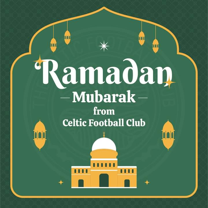 CSC_Francophone's tweet photo. Bon début du mois de Ramadan à tous nos Celtes musulmans🍀💚
On vous souhaite un mois béni riche spirituellement 🕌
#RamadanMubarak #CelticFC #HAILHAIL #OpenToAllSince1888 #FoundationCFC #YNWA #COYBIG #BHOYS #HOOPS #CelticFamily #CSC_Francophone #CelticTeam #NoToRasicm🍀🇮🇪🍀🏴🍀 https://t.co/RRpB7Rh7Lt