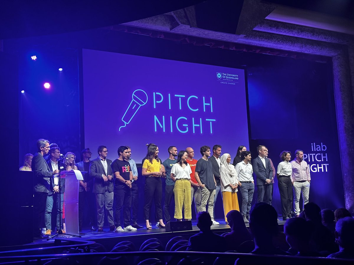 And here they are! Our fabulous entrepreneurs!  Congrats to all, and to the team <a href="/UQVentures/">UQ Ventures</a> who have made todays event spark.