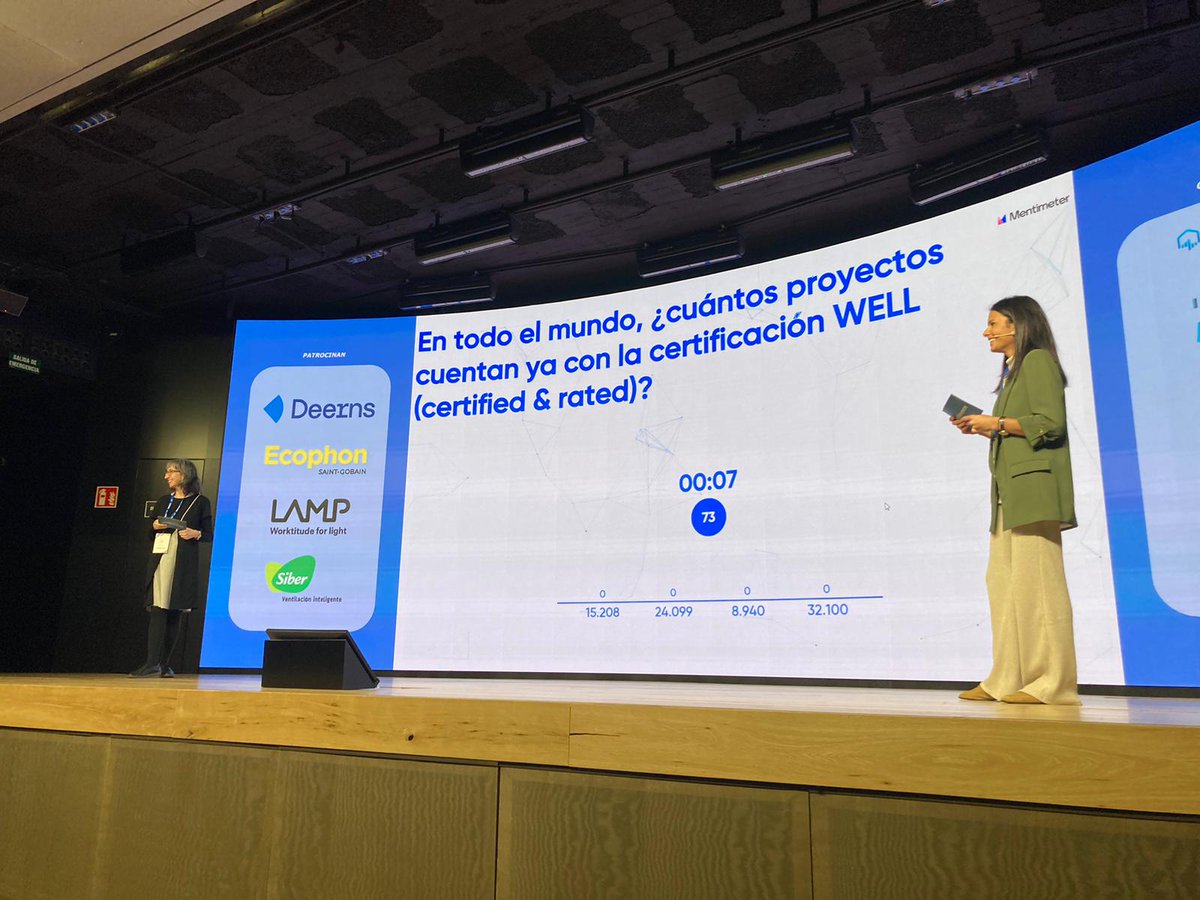 itgwell's tweet photo. ¡Comienza la #wellference23! Nuestras compañeras Rosalidia e Inés se han encargado de abrir el evento con un primer bloque interactivo que ha servido para presentar la jornada. ¡Seguimos!
#wearewell #wellference https://t.co/6tE3TajmYs
