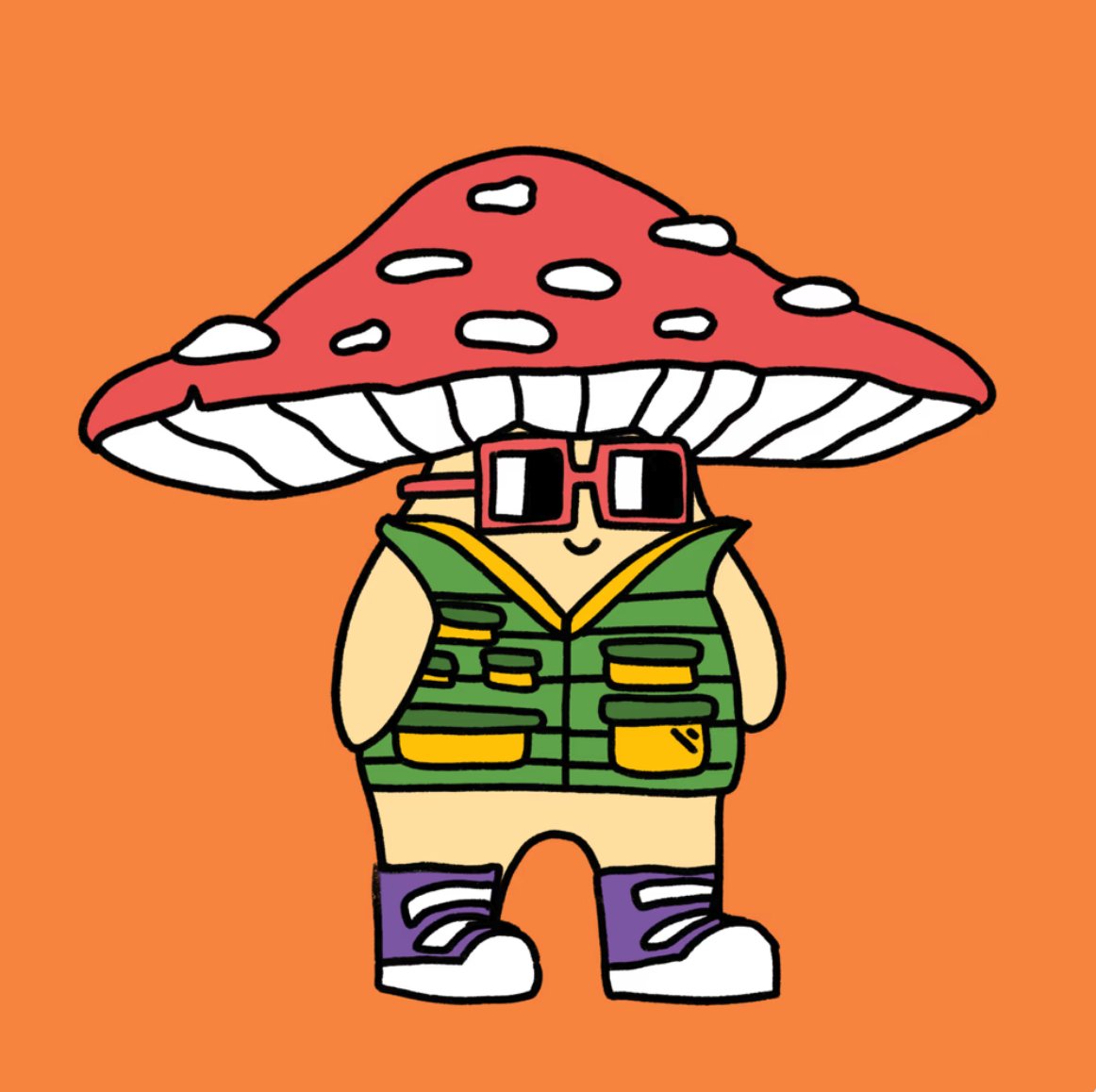 Shroomio - @shroomioNFT by <a href="/0xVodnik/">vodnik</a>