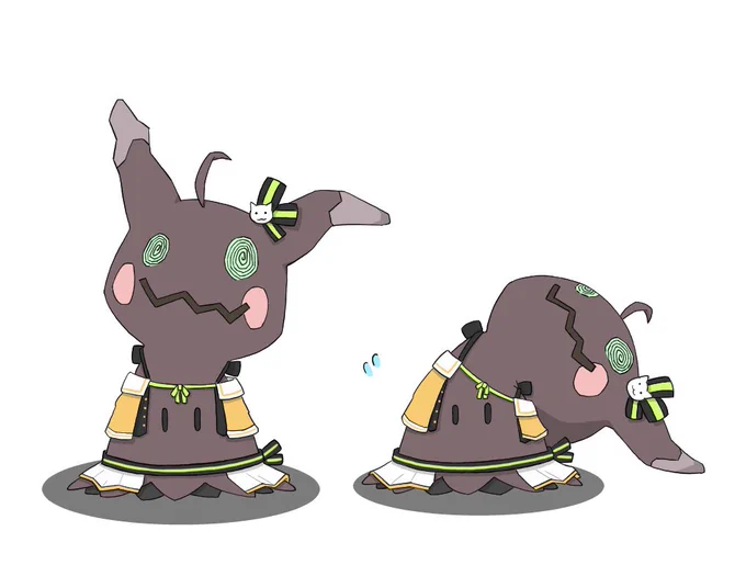 #祭絵夏色まつりミミッキュ の ばけのかわ 